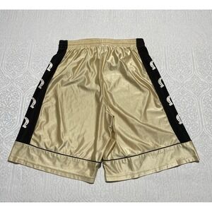 Teamwork Athletic Apparel Shorts Mens Large L Gold‎ Black Omega Greek Sorority
